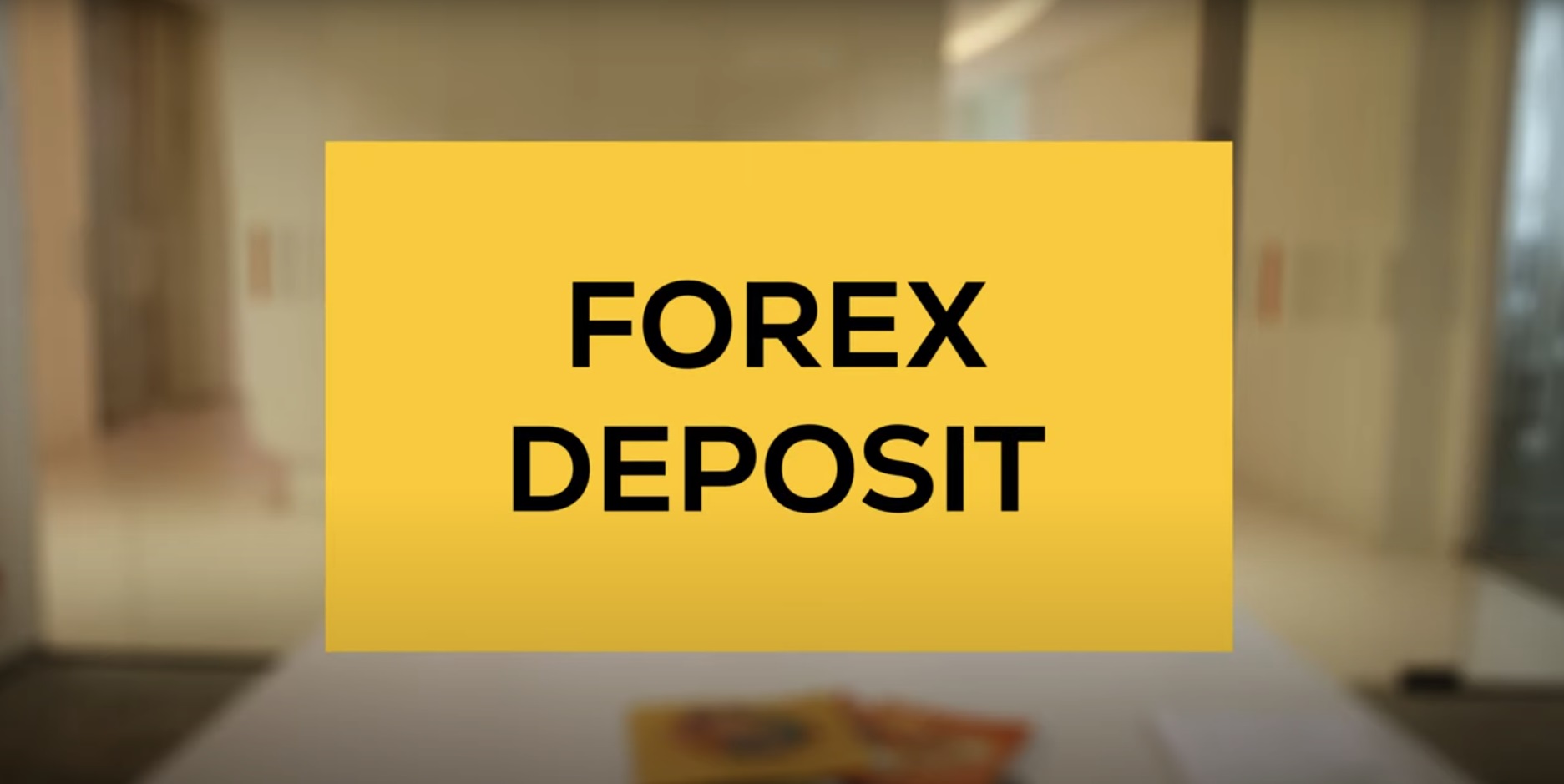 Forex Deposit